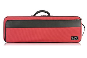 BAM 2002BR Artisto violin case, red .