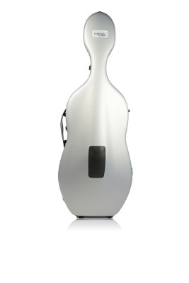 BAM 1002XLSN Hightech Adjustable Cello Etui, silber metallic .