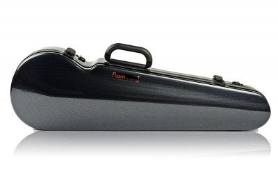 BAM 2002XLC Hightech contoured violin case, carbon .