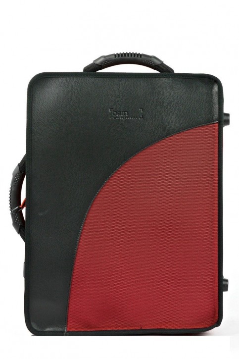 BAM 3028SDH TREKKING Double Bb/A Clarinet Case, German System, Red