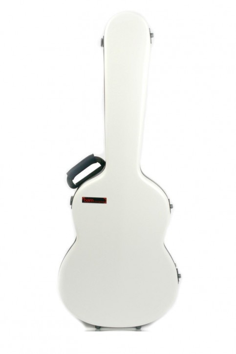 BAM 8002XLW Hightech Classical Guitar Case, White .