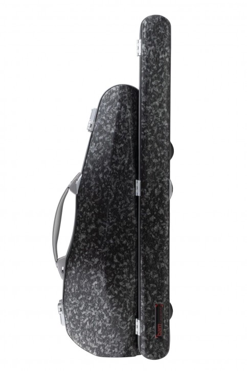 BAM ICONIC2003XLCF ICONIC WITH BAM LOGO Hightech Cabin Violin Case, Carbon Forge