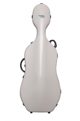 BAM 1001SGC Classic cello case without wheels, Light grey