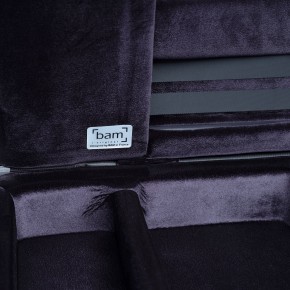 SALE 50% off - BAM 2002BN Artisto violin case, black .