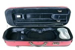 BAM 5001SR Stylus Violin case, red .