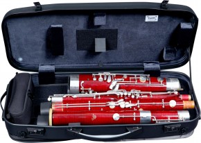 BAM PANT3233XLN Panther Hightech Adjustable Bassoon Case, Black