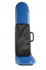 BAM 4030SPB Softpack tenor trombone case with pocket, blue