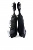 BAM 1001SWG Classic Cello case with wheels, grey .