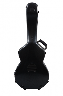 BAM 8007XLC Hightech 000 Guitar Case, Black Carbon .