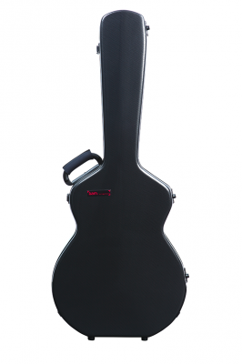 BAM 8009XLC Hightech Grand Concert Guitar Case, Black Carbon .