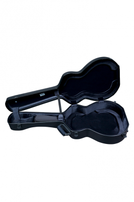 BAM 8009XLC Hightech Grand Concert Guitar Case, Black Carbon .