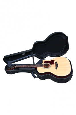 BAM 8009XLC Hightech Grand Concert Gitarren Etui, Schwarzes Carbon .