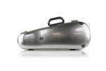 BAM 2003XLSC Hightech Overhead Violin case, silver carbon .