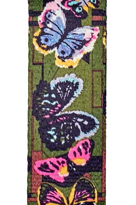 BAM 9002BU Fashion Nylon Strap, Butterfly (1 Set)