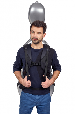 BAM 9036 Ergonomischer Rucksack für Cello Etui, Schwarz