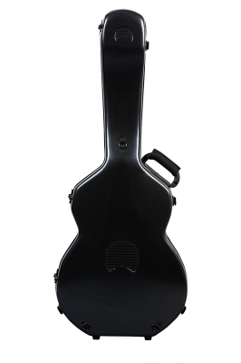 BAM 8008XLC Hightech OM Gitarren Etui, Schwarzes Carbon .