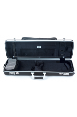 BAM PANT2011XLN PANTHER Hightech Oblong Violin Case with Pocket, Black