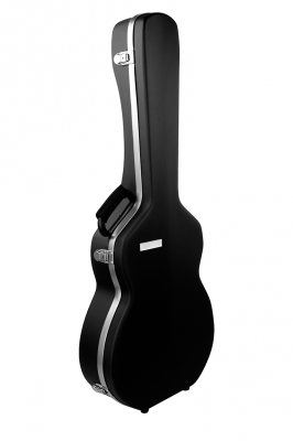 BAM PANT8008XLN PANTHER Hightech OM Guitar Case, Black