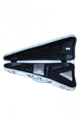 BAM STAGE2007IG Viper Violin Case, Grey Thunder