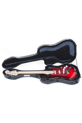 BAM STAGE8010IG Fender Stratocaster Gitarren Etui, Grey Thunder