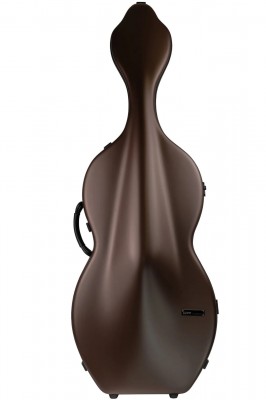 BAM BONB1003XLWMN_N Bonbon Hightech Cello Case with Wheels, Braun/Schwarz