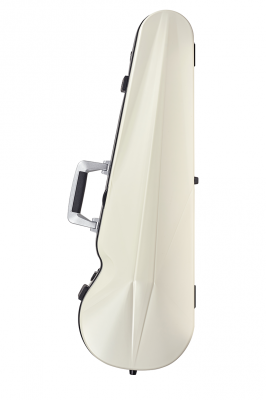 BAM SUP2002XLWN Supreme Ice Hightech Contoured Violin Case, White-Black .