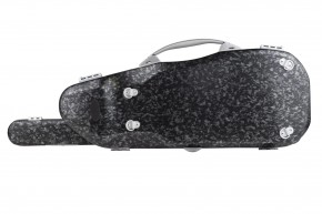BAM ICONIC2003XLCF ICONIC WITH BAM LOGO Hightech Cabin Violin Case, Carbon Forge