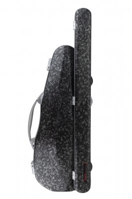 BAM ICONIC2003XLCF ICONIC WITH BAM LOGO Hightech Cabin Violin Case, Carbon Forge