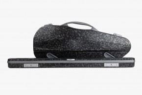 BAM ICONIC2003XLCF ICONIC WITH BAM LOGO Hightech Cabin Violin Case, Carbon Forge